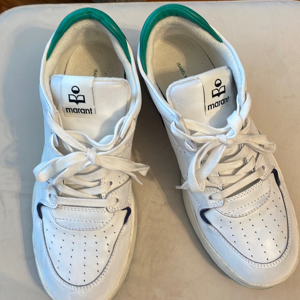 ISABEL MARANT Emree
leather sneakers size 41 (fit like US 10)